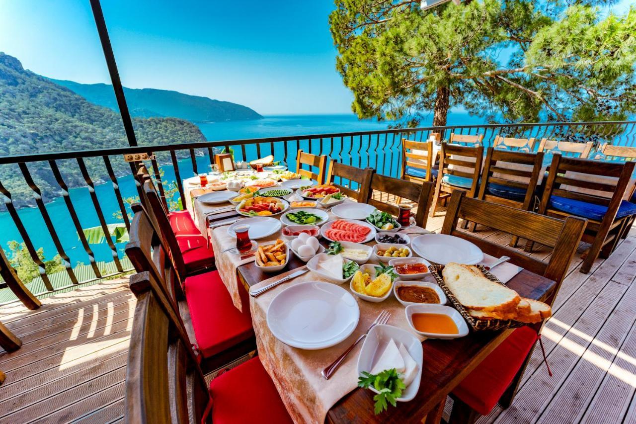 Hôtel Manzara Bungalov à Fethiye Extérieur photo