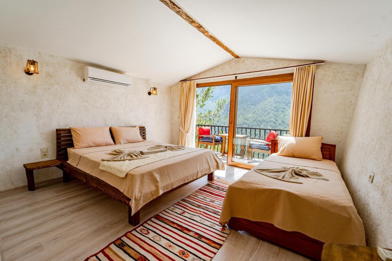 Hôtel Manzara Bungalov à Fethiye Extérieur photo