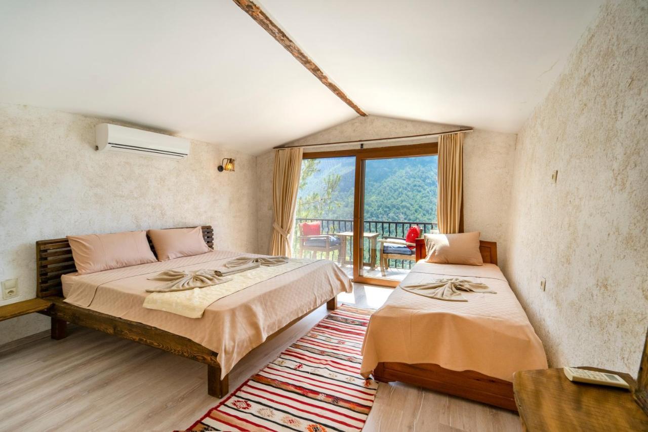 Hôtel Manzara Bungalov à Fethiye Extérieur photo